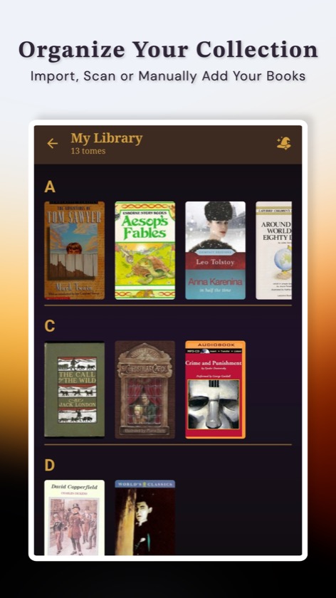 Organize Your Collection